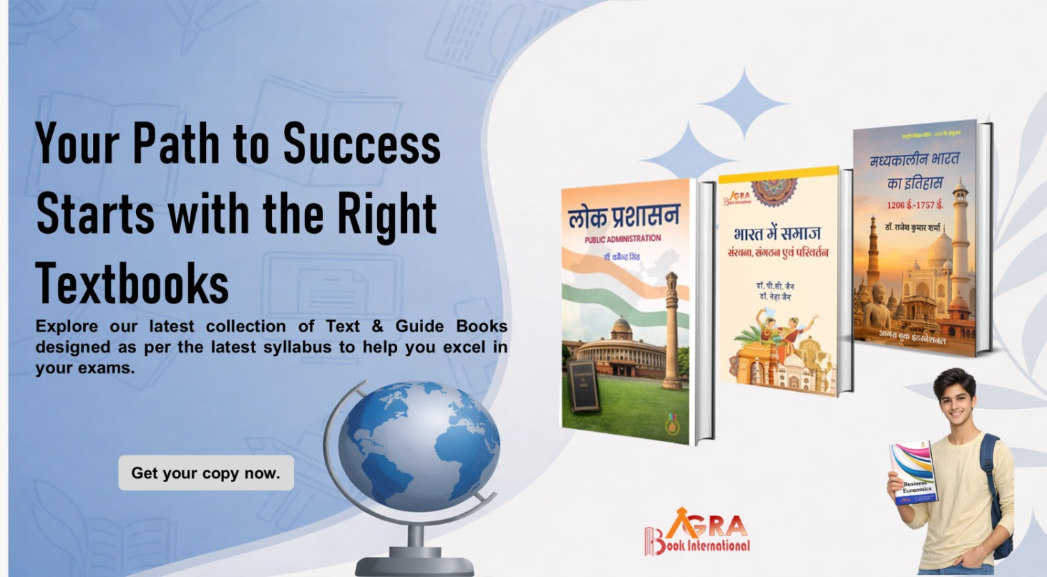 AGRA BOOK INTERNATIONAL promo